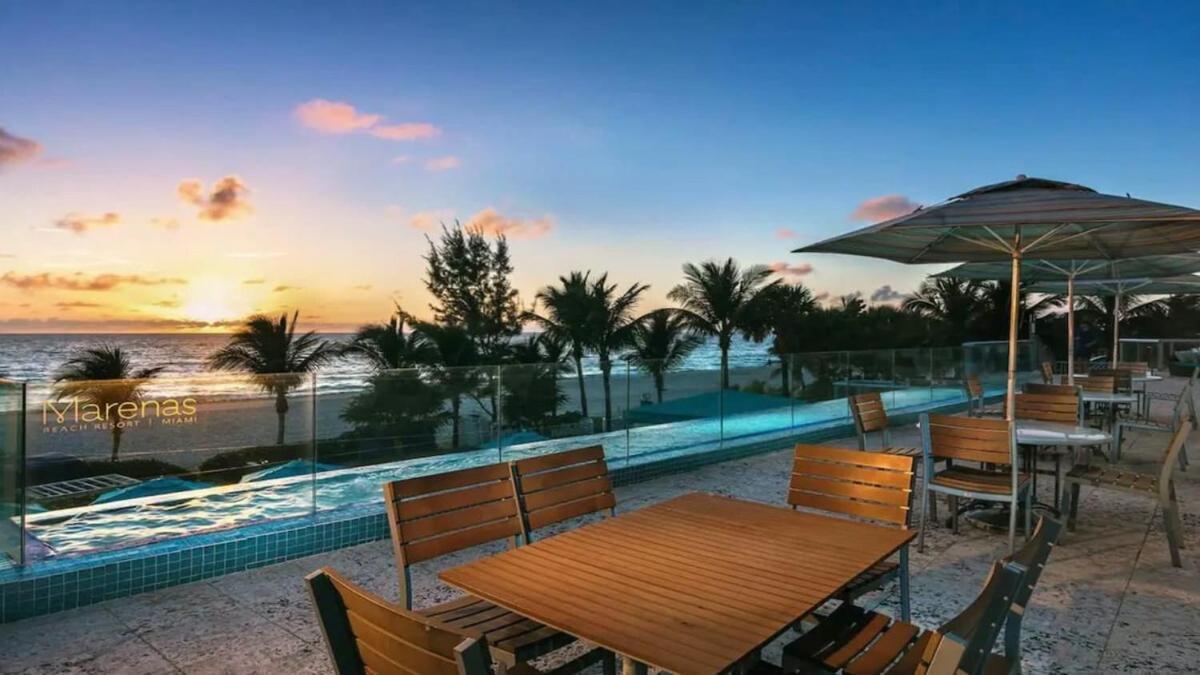 Hotel Luxury Bayfront Studio With Balcony Amazing Pool Sunny Isles Beach Zewnętrze zdjęcie