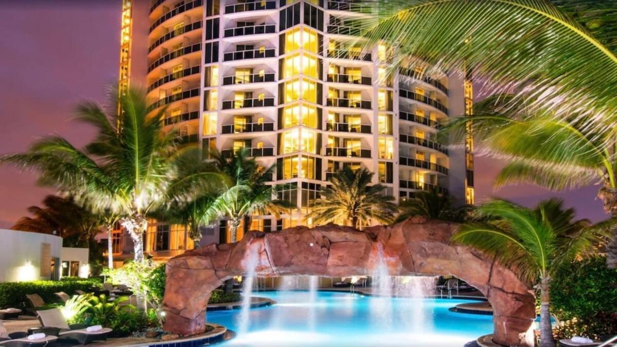 Hotel Luxury Bayfront Studio With Balcony Amazing Pool Sunny Isles Beach Zewnętrze zdjęcie